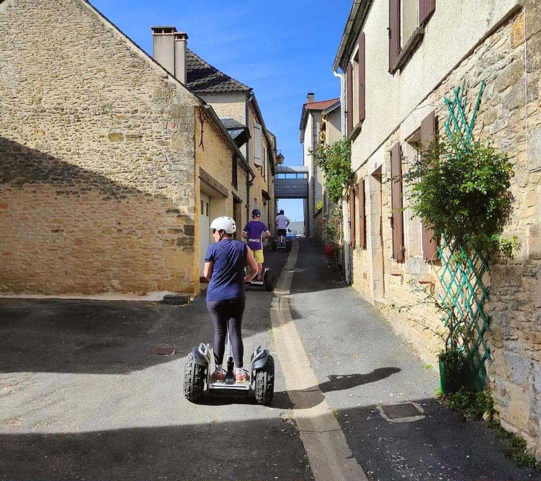 Visite guidée et balade en gyropode à Salignac